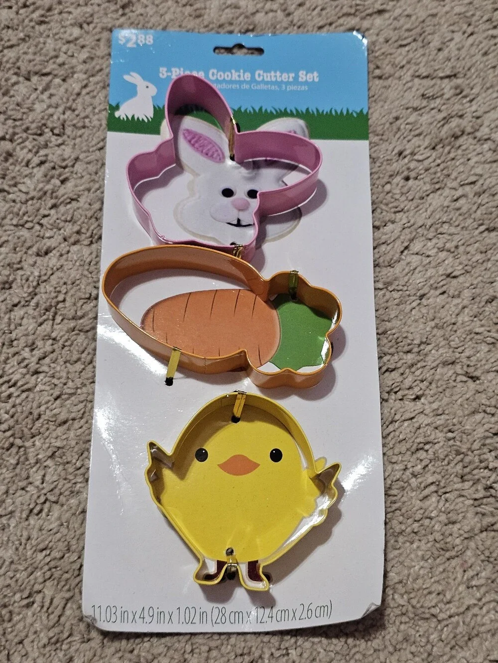 New! Lot of 9 Cookie Cutters - 6 Metal 3 Plastic - Toy Story Easter Fall Autumn